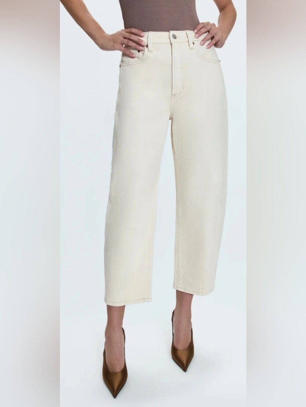 Pistola Eli‎ Cream Jeans - Arched